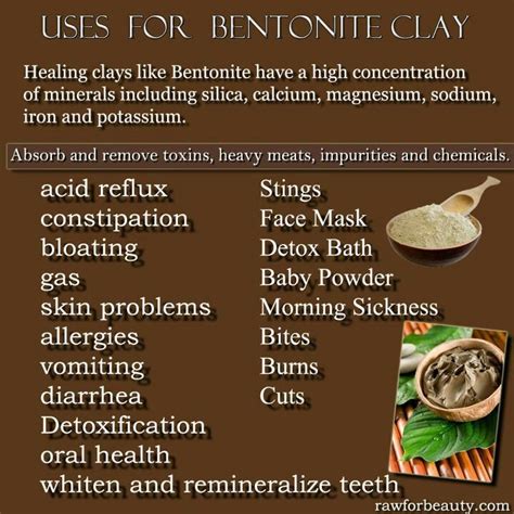 Bentonite Clay Healing Clay Uses For Bentonite Clay Bentonite Clay