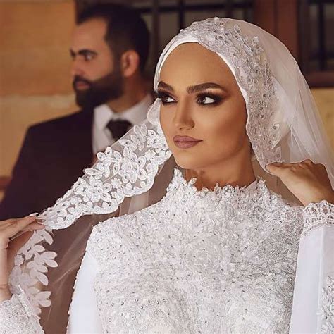 Bridal Hijab Styles Dresses Images