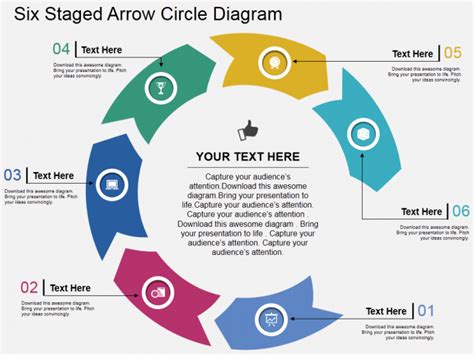 Powerpoint Tutorial 5 Simplest Way To Create Circular Arrows In