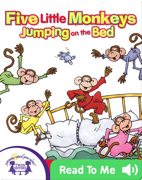 Five Little Monkeys Jumping On The Bed Childrens Book By Kim Mitzo