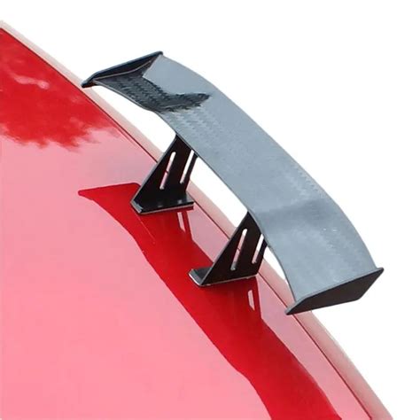 Universal Car Mini Spoiler Wing Small Model Gt Carbon Fiber Without