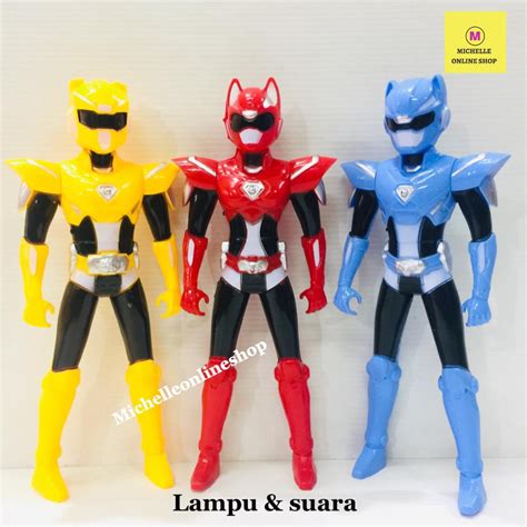 Grosir Mainan robot miniforce x / Figure mini force suara dan lampu