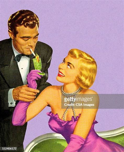 Man Seducing Woman High Res Illustrations Getty Images