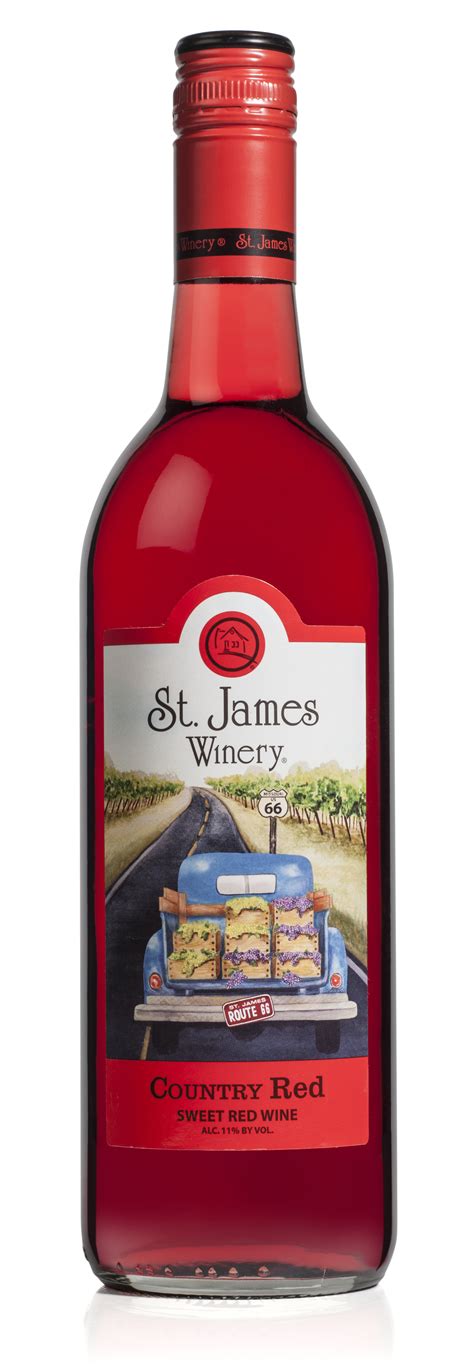 Award Winning Country Red Wine St James Winery