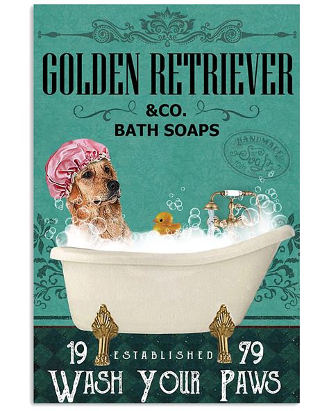 Green Bath Soap Company Golden Retriever