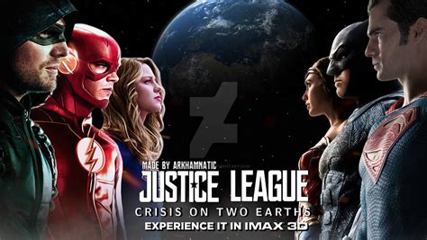 Justice League Crisis On Two Earths Movie Banner By Arkhamnatic On