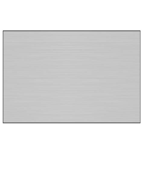 AlumaMark Satin Silver .005" Aluminum Sheet with Adhesive - Engraving png image