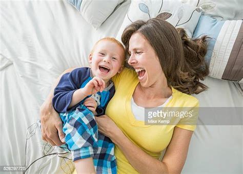 Mother Tickling Stock Fotos Und Bilder Getty Images