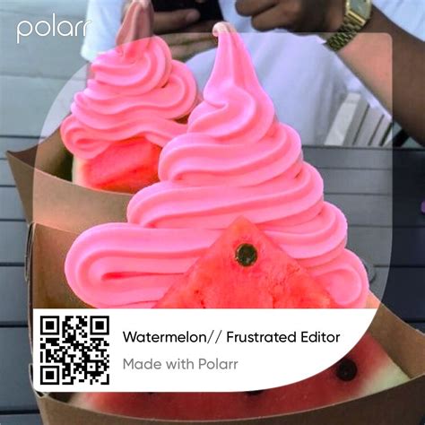 Polarr Food Filters Filter Watermelon 필터