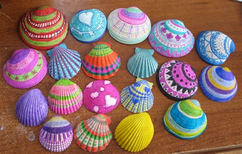 Easy Diy Dorm Room Decor Ideas Seashell Crafts Seashell Painting