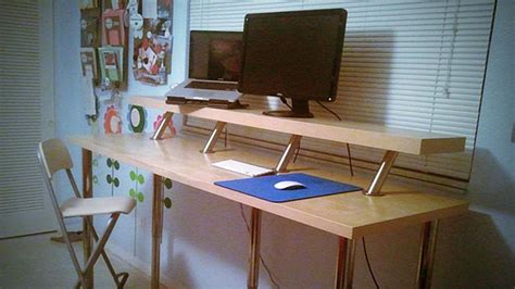Imovr vigor is among the strongest, quietest, and fastest electric standing desk bases made for diy applications. Build a DIY Wide, Adjustable Height IKEA Standing Desk on ...