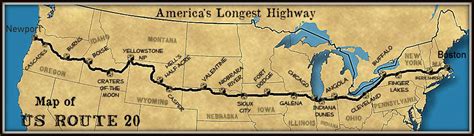Americas Longest Highwayroute 20boston To Oregon I Lived On Route