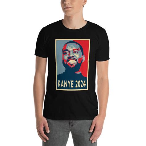 Kanye 2024 President T Shirt Unisex Softstyle Obama Hope Style Etsy
