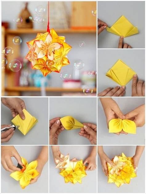 Easy Origami Flower Step By Step Pianoserre