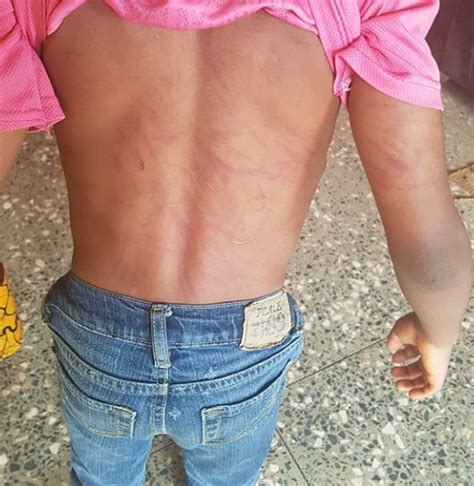 See What A Mother Did To Her 7 Year Old Son Because He Broke Her Food