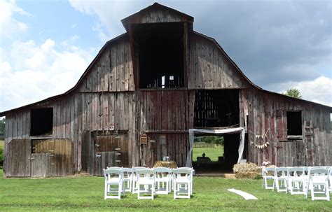 The out side of a barn #barn #barns #bricks #old_fashioned. DIY Budget Wedding Reception Ideas - Simply Southern Mom