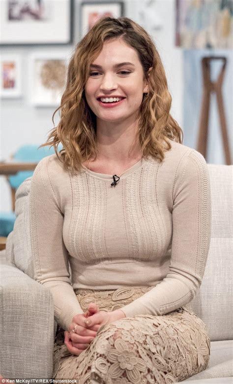 Lily James Promotes Pride And Prejudice And Zombies On Lorraine Daily