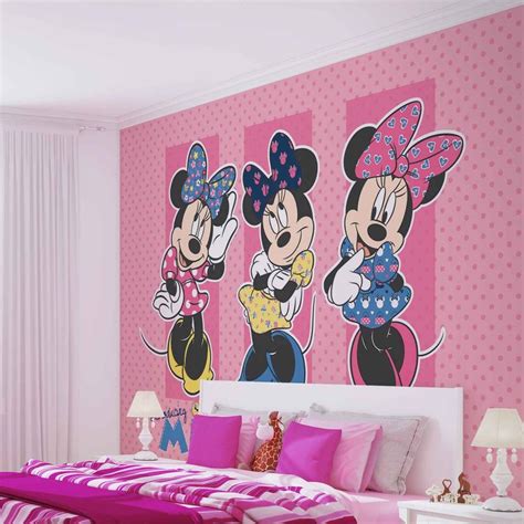 Disney Minnie Mouse Wall Paper Mural Buy At Europosters