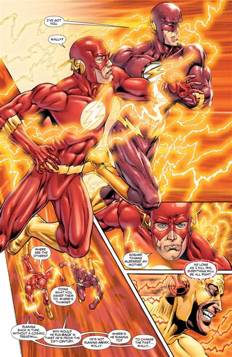 Barry Allen And Wally West Comic Art Community Gallery Of Comic Art