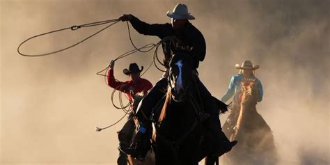 Böse Arashigaoka Schaber Western Cowboys And Horses Mount Bank Kurve Ringel