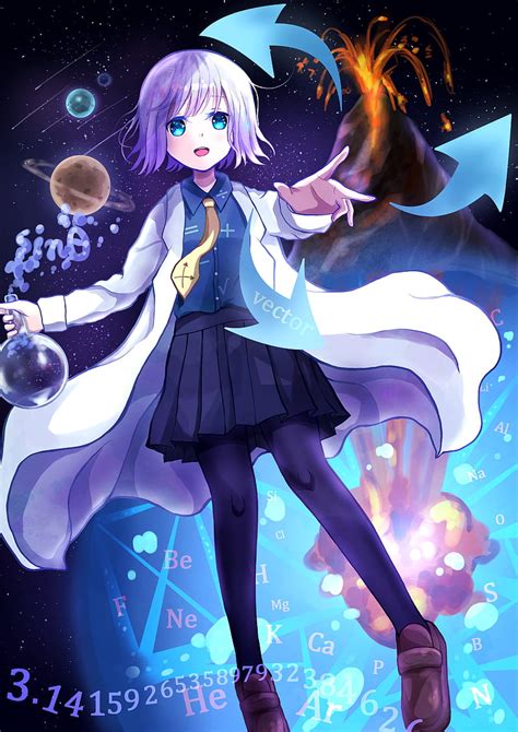 1920x1080px 1080p Free Download Girl Scientist Science Anime Art