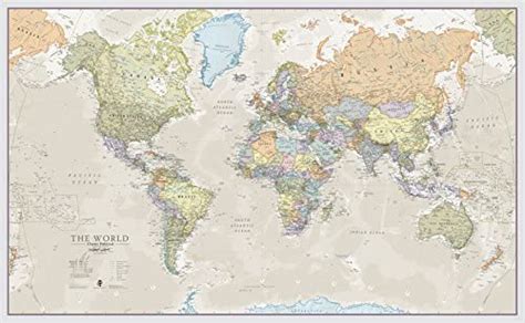 Woman Likes Woman Likes Maps International Giant World Map Classic