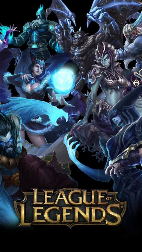League Of Legends Characters Poster Wallpaper Id3154