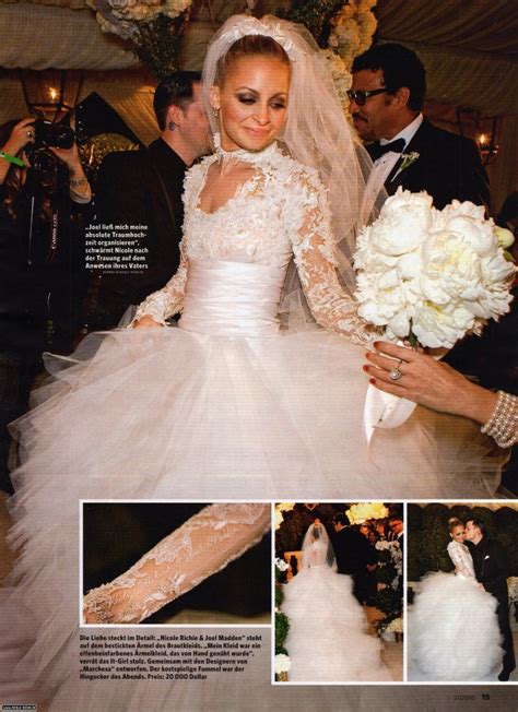 Nicole Richies Wedding Dress New Images Stylecaster