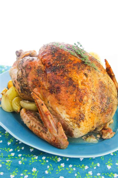 Classic Thanksgiving Whole Oven Roasted Turkey Recipe