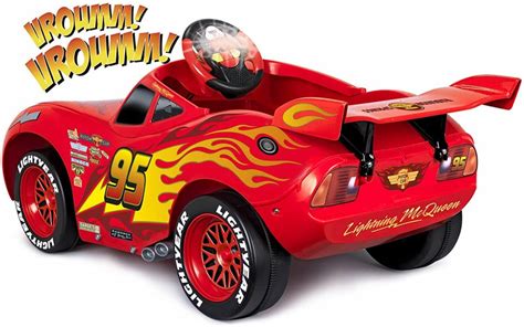 👧👦🚗voiture Électrique Cars Flash Mcqueen 6v Lumière Et Sons Feber 108 X