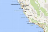 California Missions Map: Where To Find Them - Google Maps Santa Cruz ...