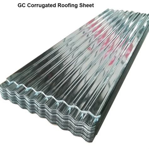 Galvanized Iron Galvanised GC Corrugated Roofing Sheet Thickness Of Sheet 2 Mm At Rs 80 Kg In