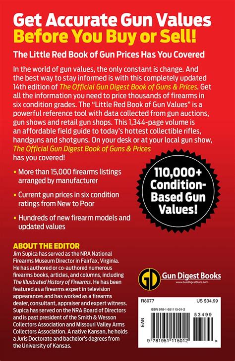 The Official Gun Digest Book Of Guns And Prices 14th Edition Gundigest