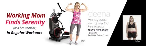 Mom Finds Serenity And Waistline In Workouts Bowflex