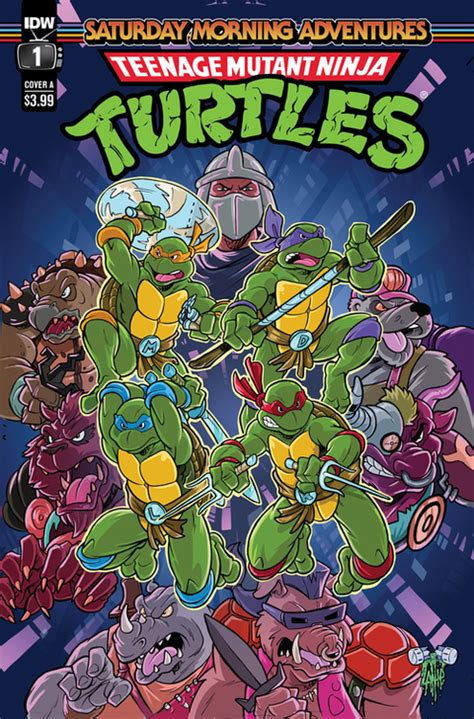 Teenage Mutant Ninja Turtles Saturday Morning Adventures Waterfront Comics