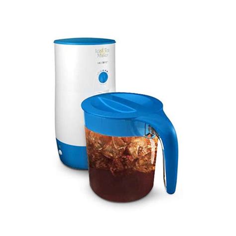 Mr Coffee Tm39p 3 Quart Iced Tea Maker With Pitcher Whiteblue Tea