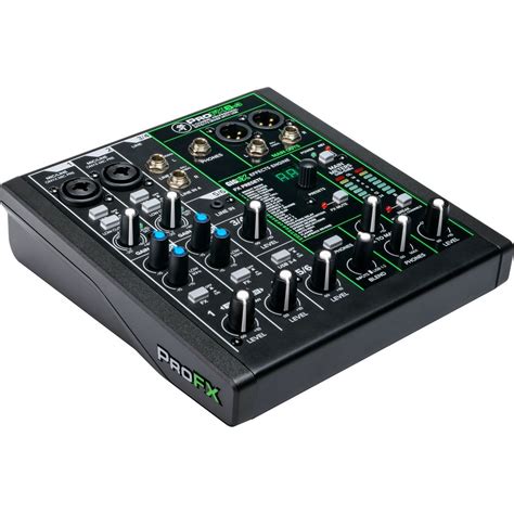 Mackie Profx6v3 6 Channel Professional Effects Mixer W Usb High