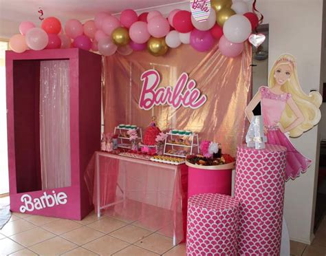 how to put together a barbie birthday party diy party central