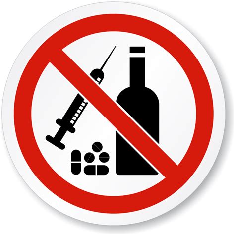 Your no drink alcohol sign stock images are ready. No Drugs Alcohol Symbol - ISO Prohibition Sign, SKU: IS ...