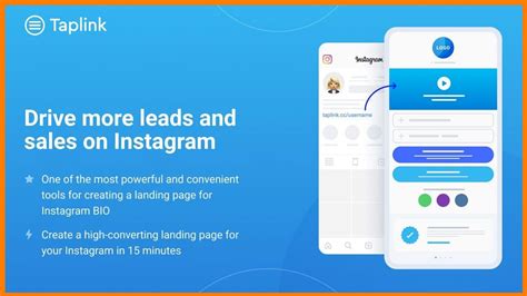 Taplink Success Story—drive More Leads And Sales On Instagram