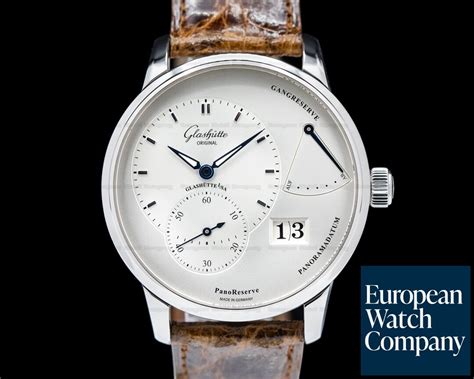 Glashutte Original 65 01 02 02 04 Panoreserve Ss Manual Wind Silver