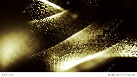 Golden Luxury Abstract Background Stock Animation 6831553