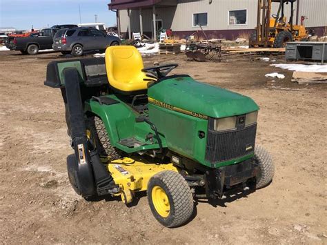 John Deere 455 Lawn Tractor Smith Sales Co Auctioneers