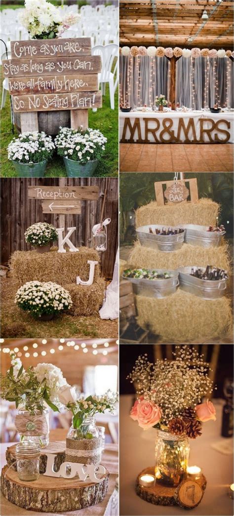 16 Rustic Country Wedding Ideas To Shine In 2020