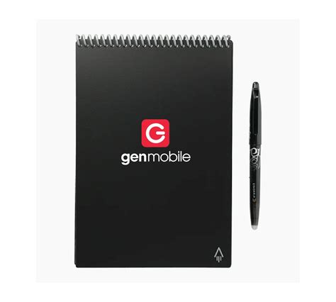 Gen Mobile Rocketbook Executive Flip Notebook Set With Gen Mobile