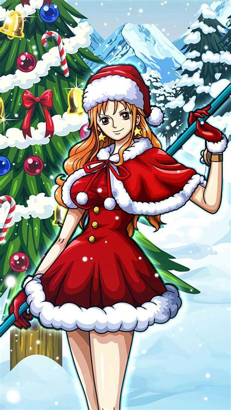 One Piece Merry Christmas Wallpapers Wallpaper Cave