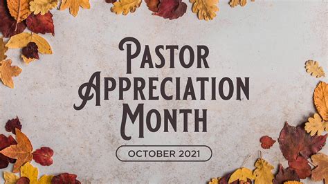 Pastor Appreciation Month 2021 Alabama West Florida United Methodist