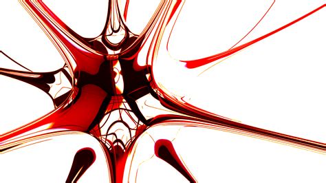 Abstract Shapes Hd Digital Art 3d Red Cgi Hd Wallpaper Rare Gallery