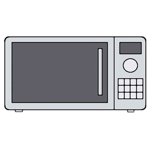 How To Draw A Microwave Easy Drawing Tutorial For Kids