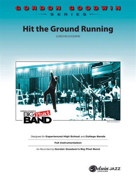 ビッグバンド 譜面セット Hit The Ground Running ヒット・ザ・グラウンド・ランニング Shtb 52574